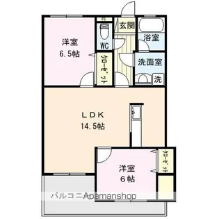EG−9【1階】の間取り