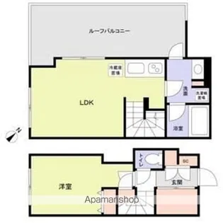 ASTILE目黒不動前【4階】の間取り