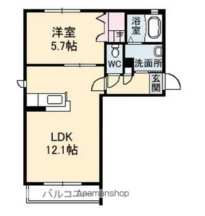 シルキーステージI・S Ⅰ棟【1階】の間取り
