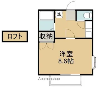 ハイツフレグランス【2階】の間取り