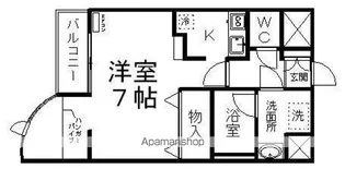 ロイヤルヒルズ鹿野Ⅰ【2階】の間取り