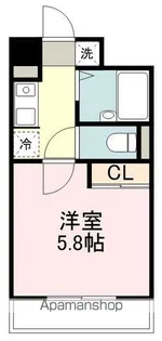 サンシティ五橋アヴァンツァーレ【9階】の間取り