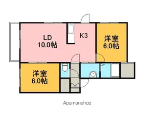 ブルーノ ガレリア【1階】の間取り