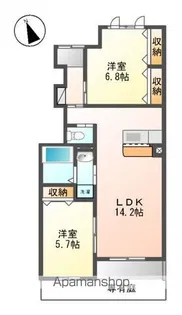 グランパ【1階】の間取り