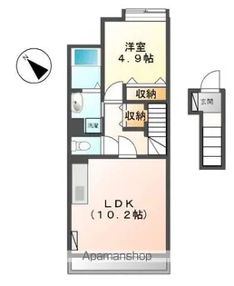 エクセレント南柏【2階】の間取り
