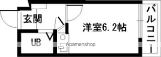 ベルトピア和泉【203号室】の間取り