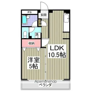 サリジェ志村公園【2階】の間取り