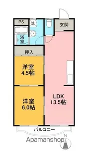 チェルシー【3階】の間取り