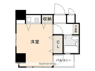 ダイアパレス中央町【3階】の間取り
