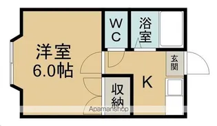 ΑNEXT南小泉【2階】の間取り