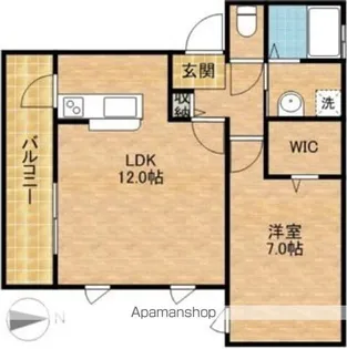 グラシアス【2階】の間取り