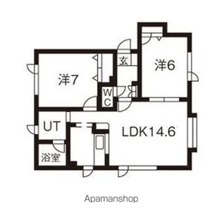 プレジール【2階】の間取り