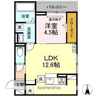 Flegley【1階】の間取り
