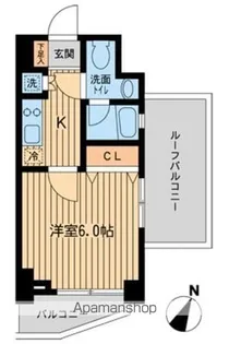 KDXレジデンス雪谷大塚【5階】の間取り