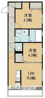 オハナなないろの里【2階】の間取り