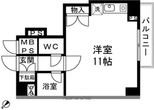 ホーユウコンフォルト長岡【302号室】の間取り
