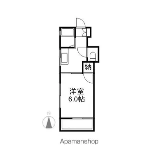 サンライズ塚本【2階】の間取り