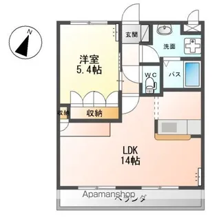サンク エトワール【2階】の間取り