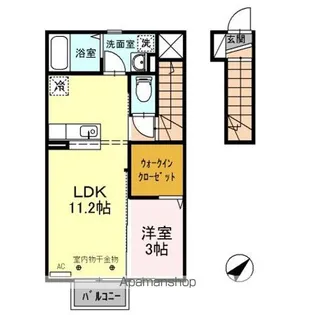 キララ【2階】の間取り