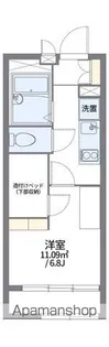 レオパレスオトーヌ【2階】の間取り