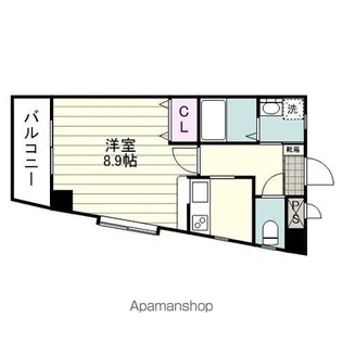 ヒルズ・K【203号室】の間取り
