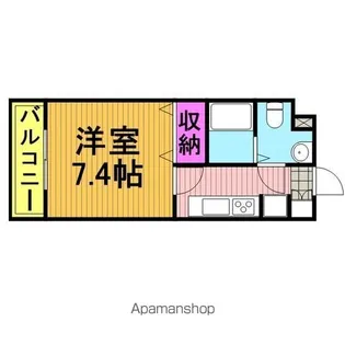 RISING PLACE松戸【1階】の間取り