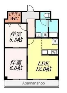 TENOHA TOYOHASHI【107号室】の間取り