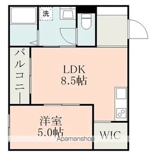 MAJOR大津Ⅲ【2階】の間取り