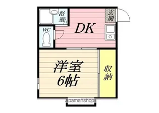 ベルハウス【2階】の間取り