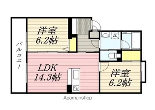 三宅中央ビル【3階】の間取り
