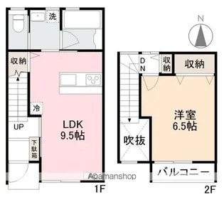 サニーコート西町【1階】の間取り