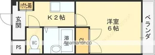 シティパルユー【3階】の間取り