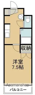 パレドゥエトワール【2階】の間取り