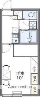 レオパレスマルコウ【202号室】の間取り
