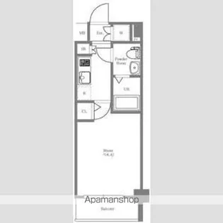 プレール・ドゥーク品川仙台坂【3階】の間取り