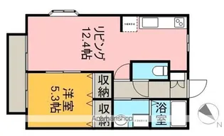 フローレンス弐番館【2階】の間取り