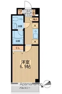 ライブコート大鳥居【3階】の間取り