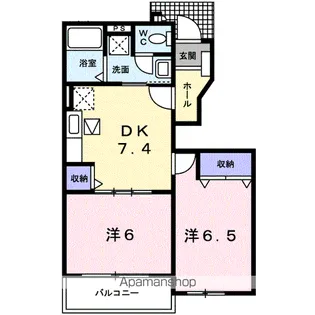 エテルノ I【1階】の間取り