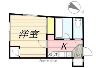 ゼフィール横濱【4階】の間取り