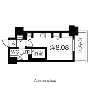 パシフィックタワー札幌【13階】の間取り
