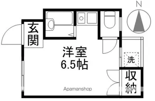 CASA神領【402号室】の間取り