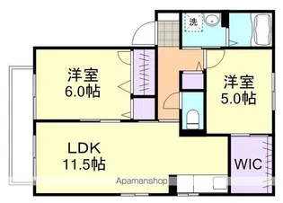 アンダルシア B棟【2階】の間取り