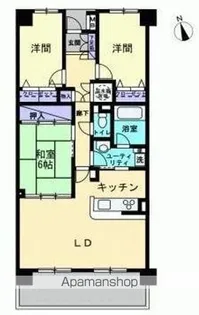 NCRE東山崎【4階】の間取り