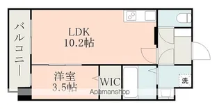 レジエル保田窪【11階】の間取り