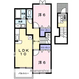 セレクトパークⅠ【2階】の間取り