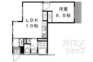 第二下堤谷口マンション【401号室】の間取り