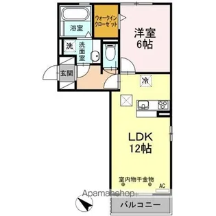 cozycourtⅡ【1階】の間取り
