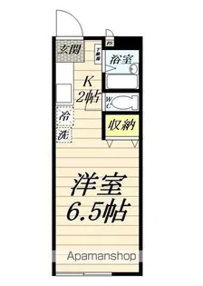 レスポワールC【203号室】の間取り