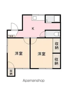 マンション宮脇【1階】の間取り