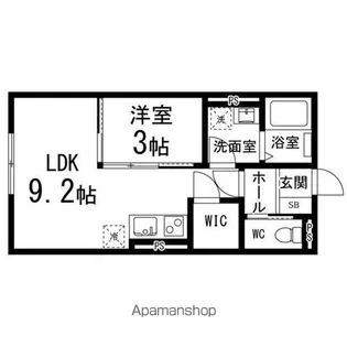 NEMO泉中央【102号室】の間取り